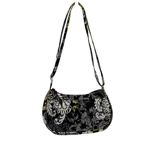 Vera Bradley Frankie crossbody handbag Preowned in Baroque Pattern vintage - Picture 2 of 5